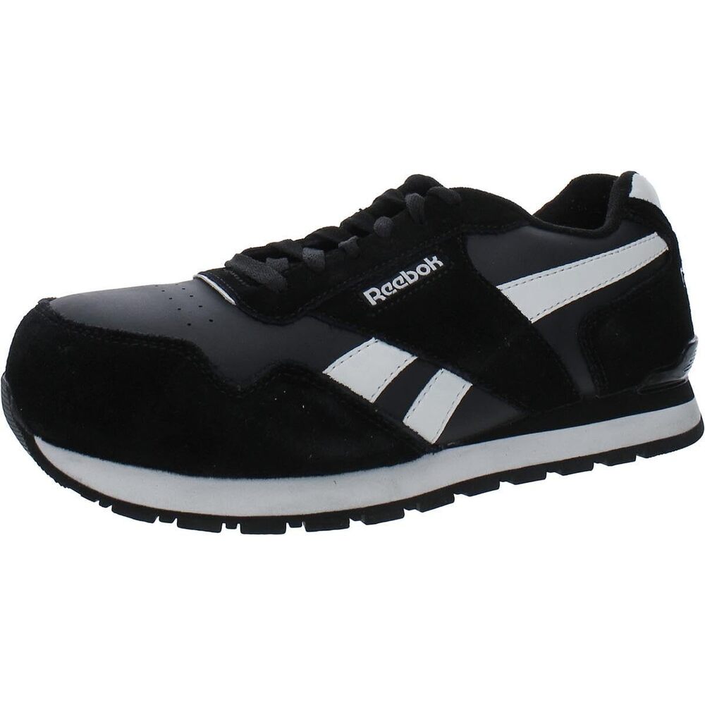 REEBOK WOMENS HARMAN SUEDE COMPOSITE TOE WORK & SAFETY SHOES B/W 11 WIDE (C,D,W)